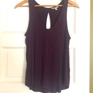 Banana Republic sleeveless top. Eggplant color - Size S